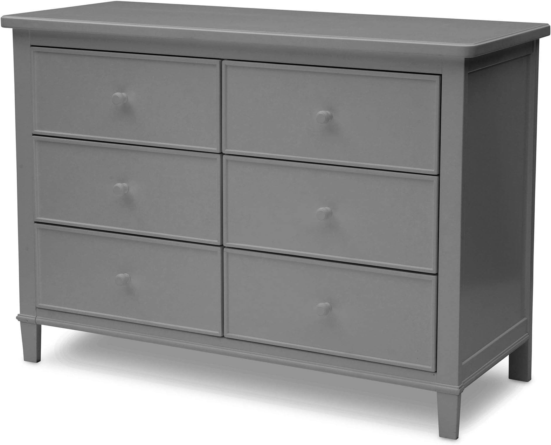 Haven 6 Drawer Dresser, Grey