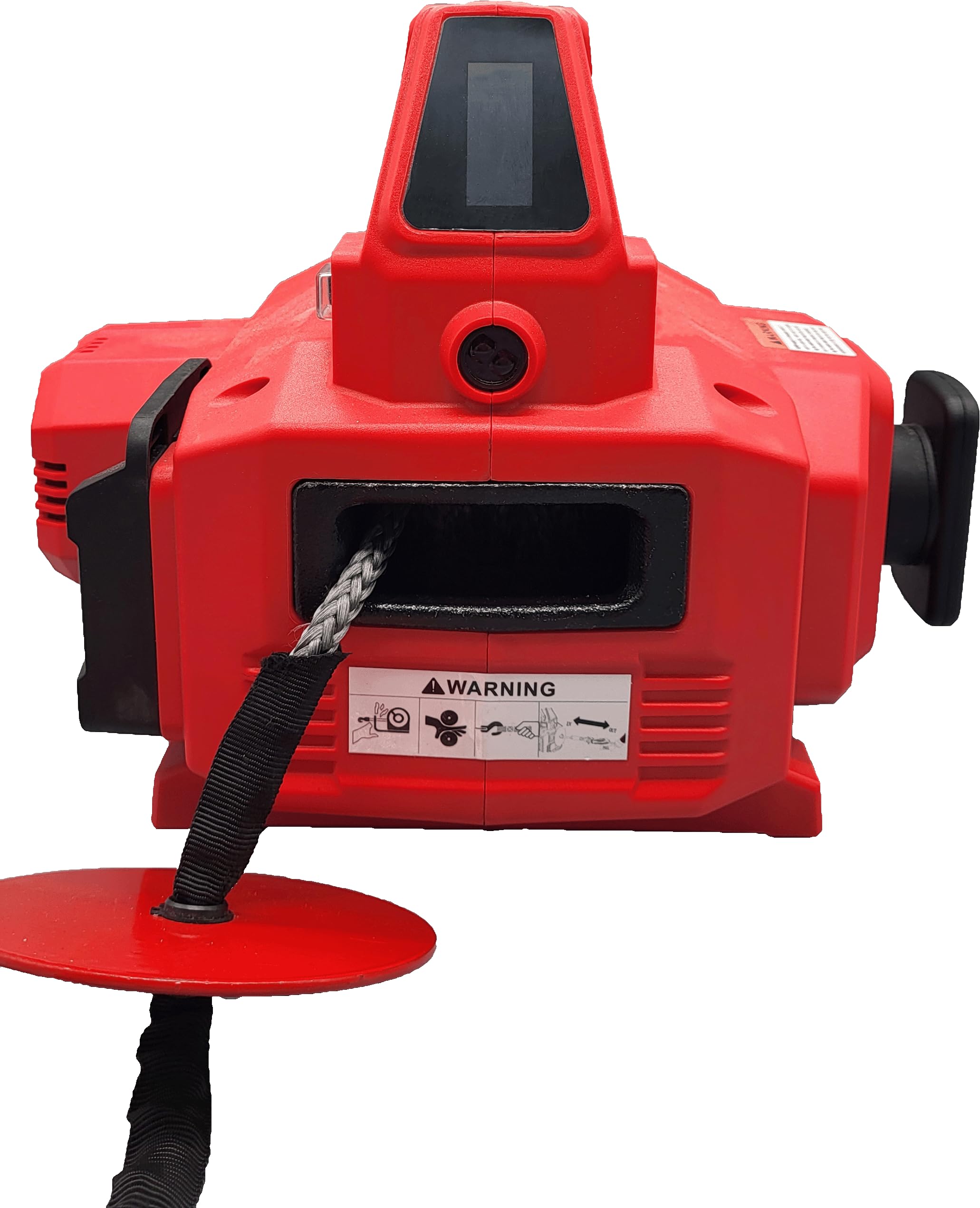 Berger & Schröter - Verricello Elettrico Portatile a Batteria per Batteria da 18 V, 454 kg, 550 W, Cavo da 12 m, Telecomando Senza Fili, verricello Motore, verricello