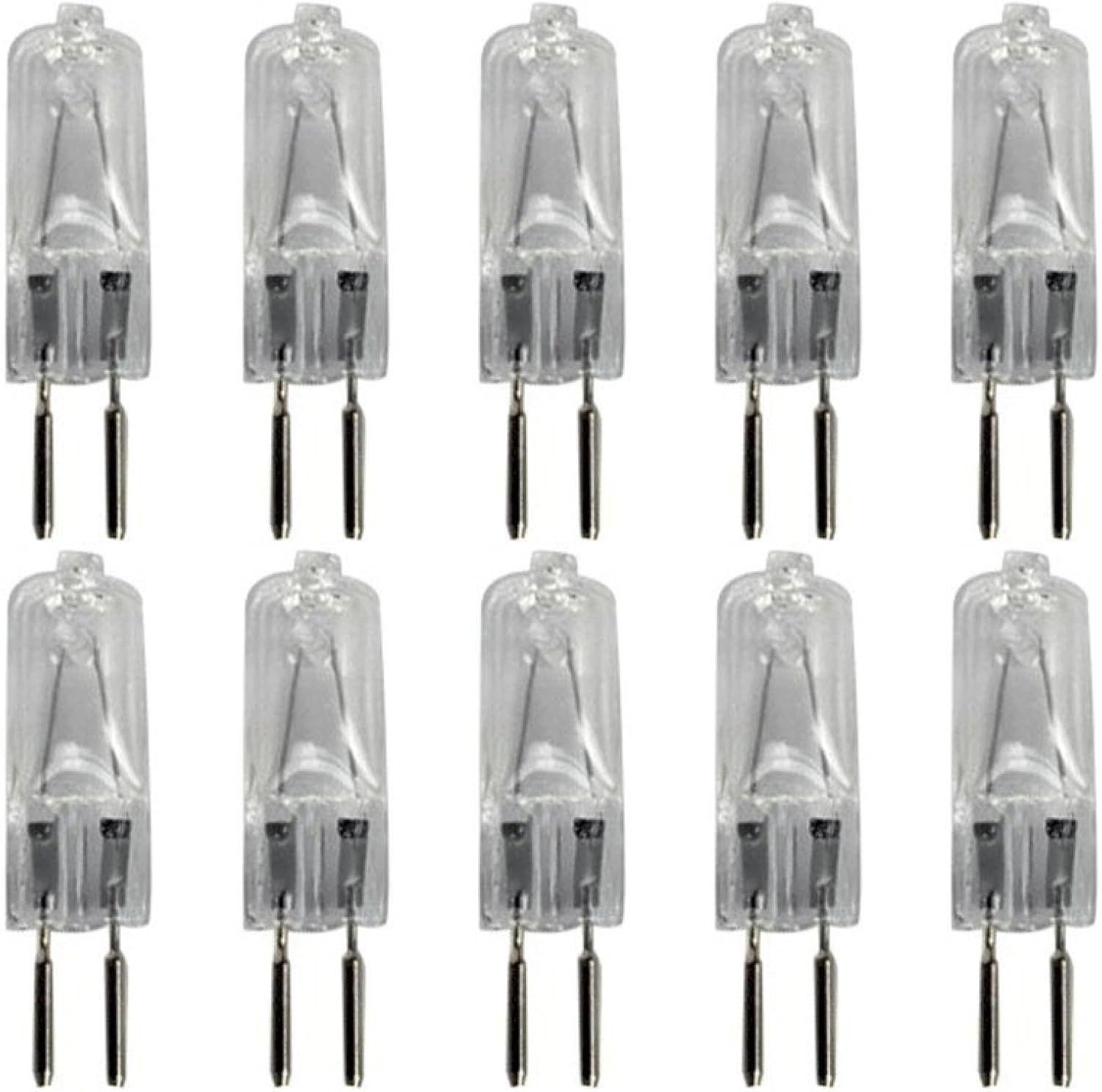 G5.3 50W Halogen Light Bulbs 20W 220V 35W 75W 100W 150W Dimmable Lighting Replacements 2Pin 2700K Warm White 10PCS 150W