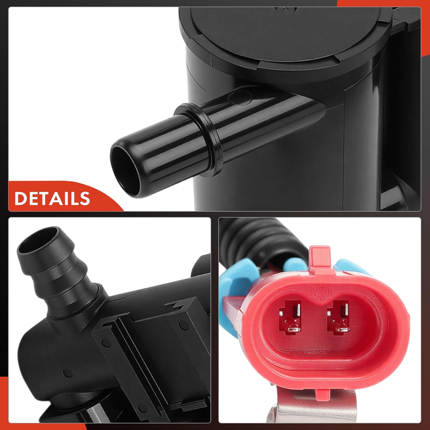 A-Premium Vapor Canister Vent Solenoid Valve Compatible with Chevrolet HHR 2006-2011 & Saturn Sky 2007-2010 & Pontiac Solstice 2006-2009
