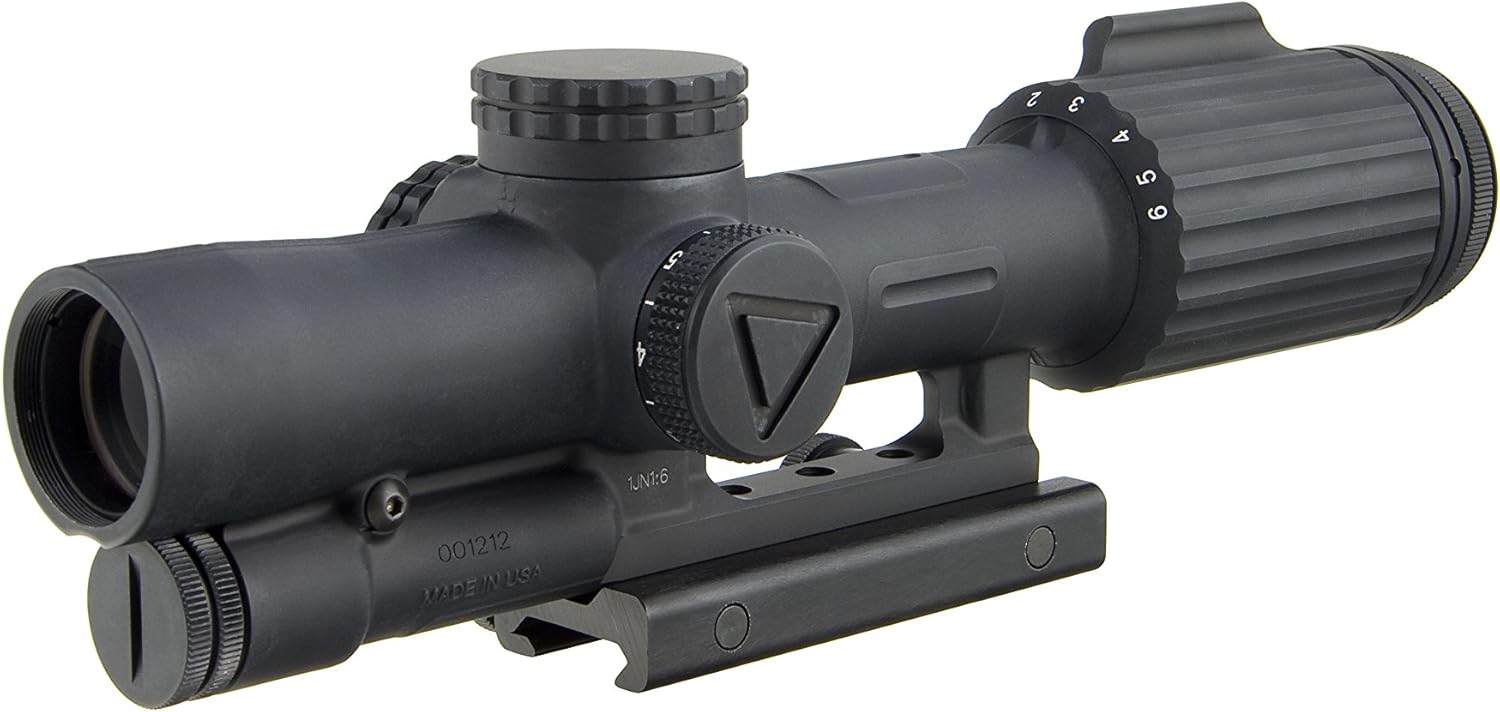 Trijicon VCOG 1-6x24 with Green Segmented Circle/Crosshair Reticle and Thumb Screw Mount