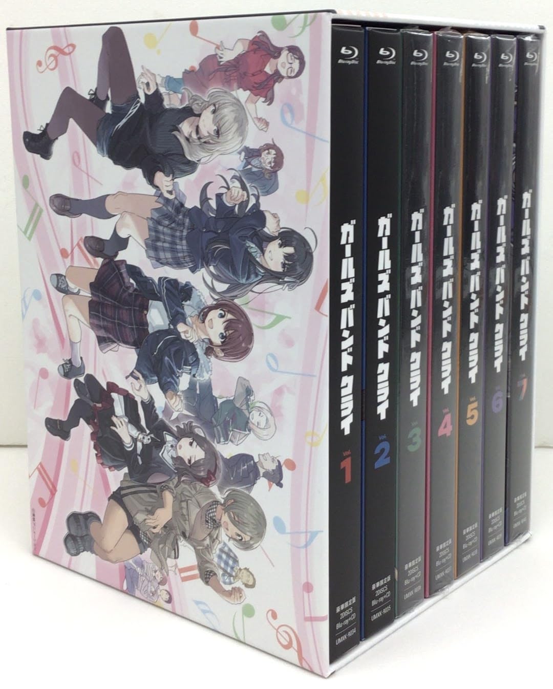 ガールズバンドクライ 豪華限定版 DVD+CD 全巻セット全巻収納box Amazon.co.jp: ガールズバンドクライ 豪華限定版 全7巻セット