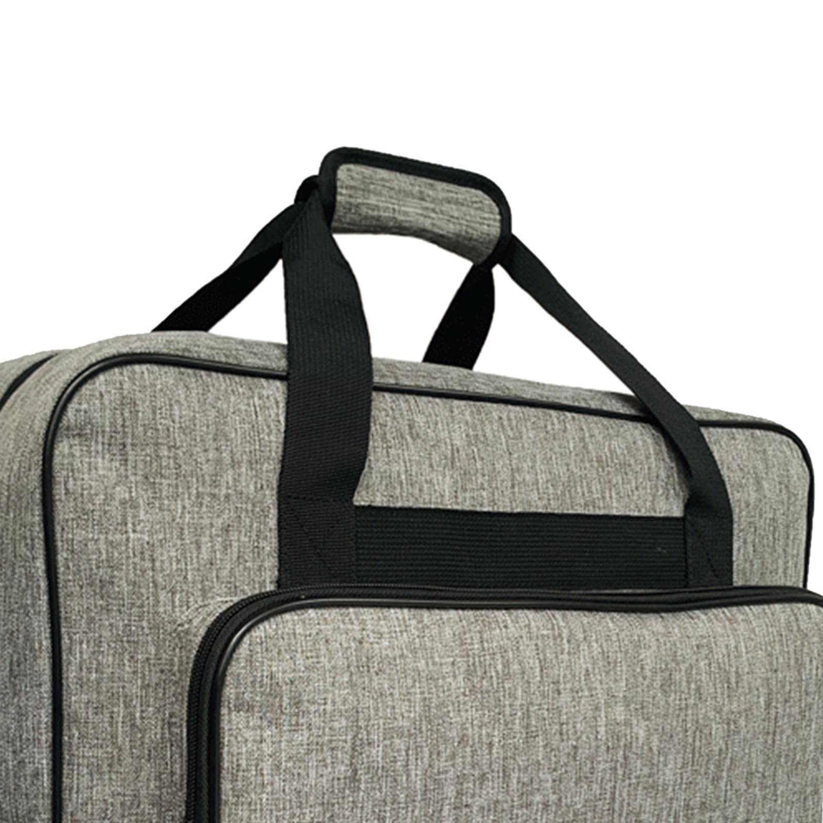 Générique Housse Machine à Coudre Sac de Transport Organiseur Crochet Fils Aiguilles Accessoires Tricotage Grande Capacité Nylon Pratique pour Étudiants