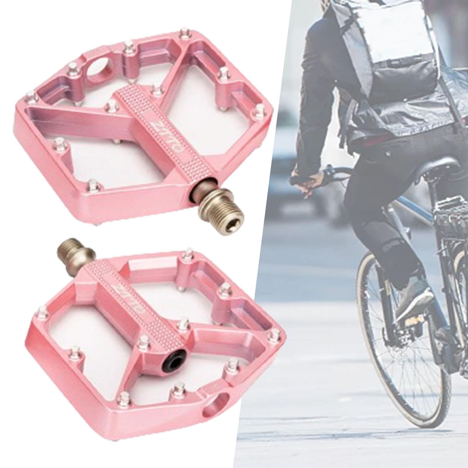 Amazon | Prasku マウンテンバイクペダル ピンク 滑り止め交換用