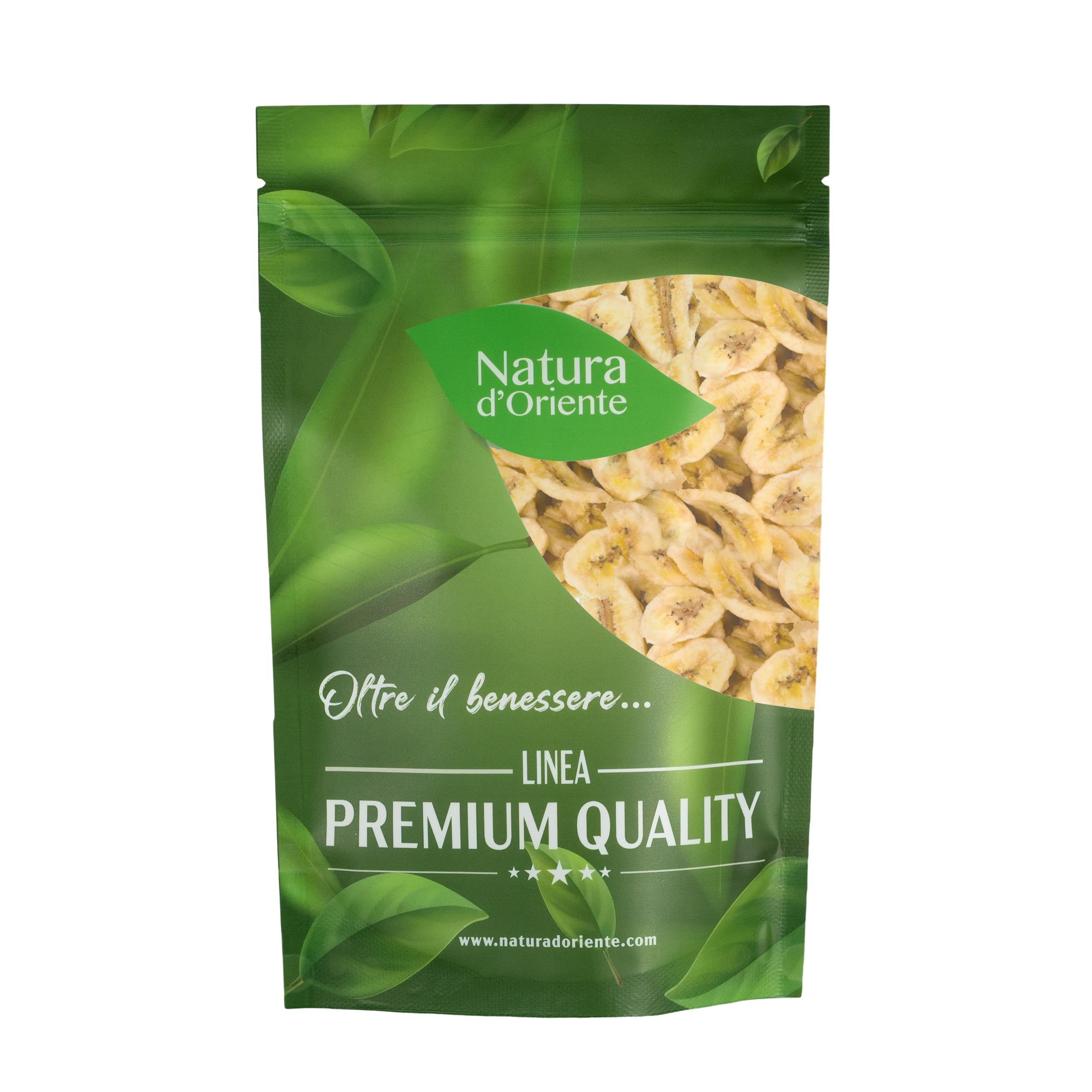 Natura d'Oriente Chips de Plátano Deshidratado 500 g