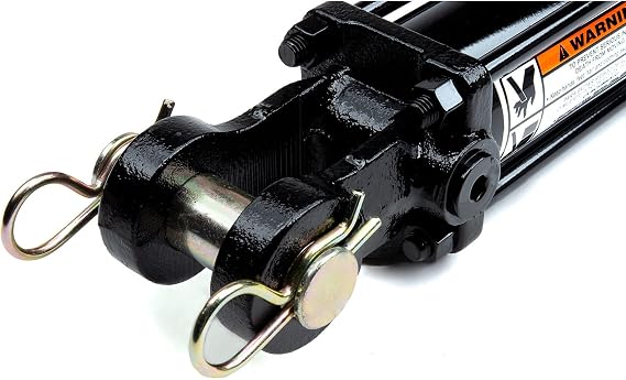 Chief TC3 3000 PSI Tie-Rod Cylinder for Double Acting 2'' Bore x 12'' Stroke - 1.125 Rod Dia #8 SAE Port Retracted 22.25 and Extended Length 34.25 and 1 Pin Dia