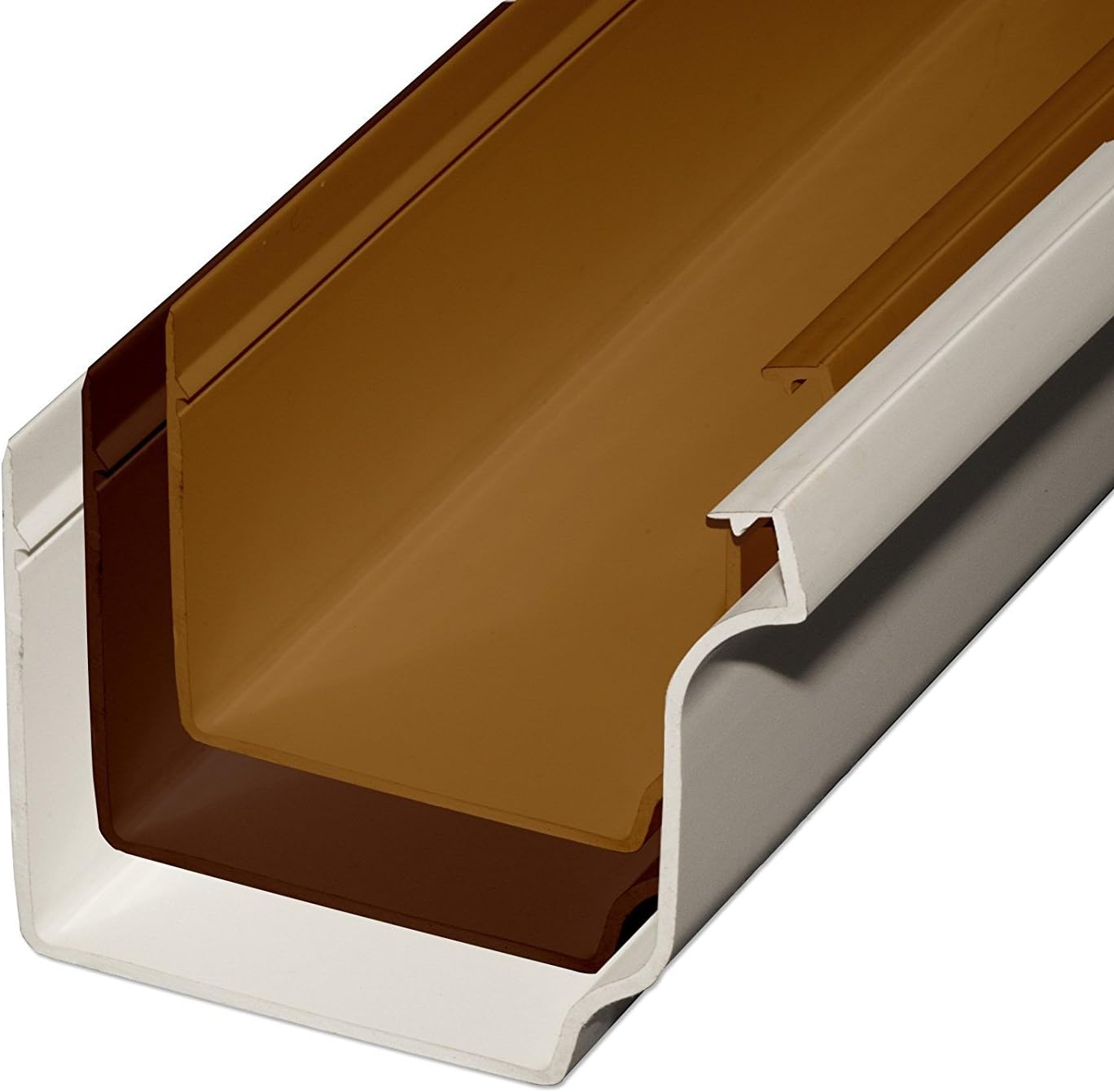 3 x Brown 3 Metre lengths K2 Ogee Conservatory Gutter Genuine K2 Ogee