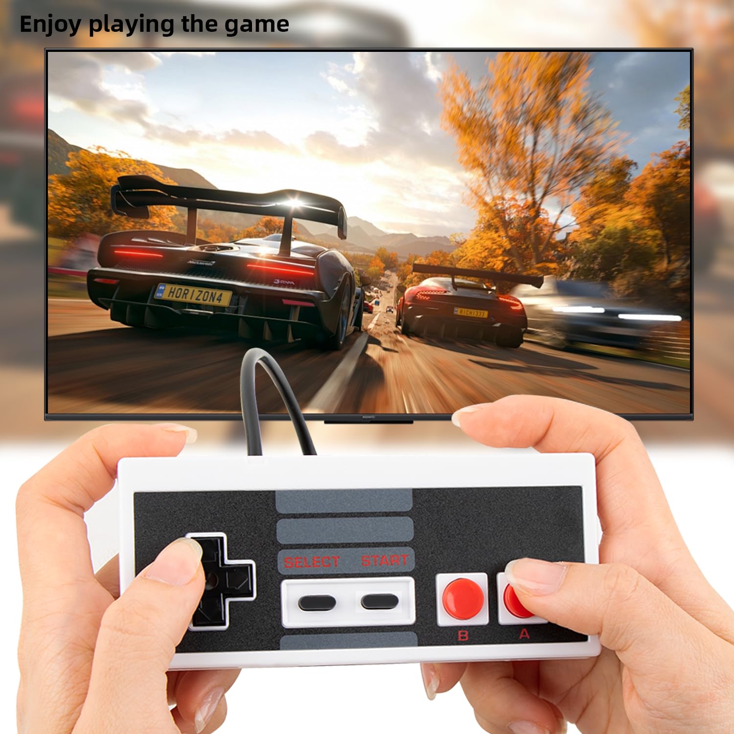 XiQiDianr Classic NES Controller for NES 8 Bit Entertainment System, NES Controller Console Control Pad, 2-Pack - Image 4