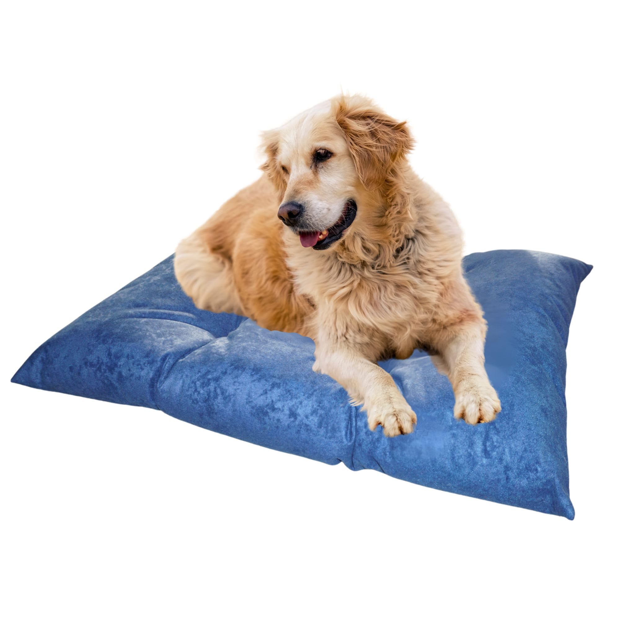 The sHope Cama Perros Medianos, Cama Perro : Mide 85x60cm, Cama Gato Fabricado en Italia, Cama para Perros Grandes Suave, Duradero y Lavable.