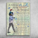 Blechschilder Papa Im Himmel In Erinnerung An Meinen Papa Im Himmel Wenn Ich Eine Geschichte Schreiben Könnte Metallschild Retro Sprüche Schilder Für Geschenke Deko Geschenk,30X40cm