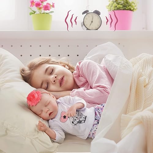 Miniatura 4 de JIZHI - Realistas muñecas reborn, de bebés recién nacidos, cuerpo suave, 17 pulgadas de longitud, incluye juguetes para el bebé y accesorios, ideal