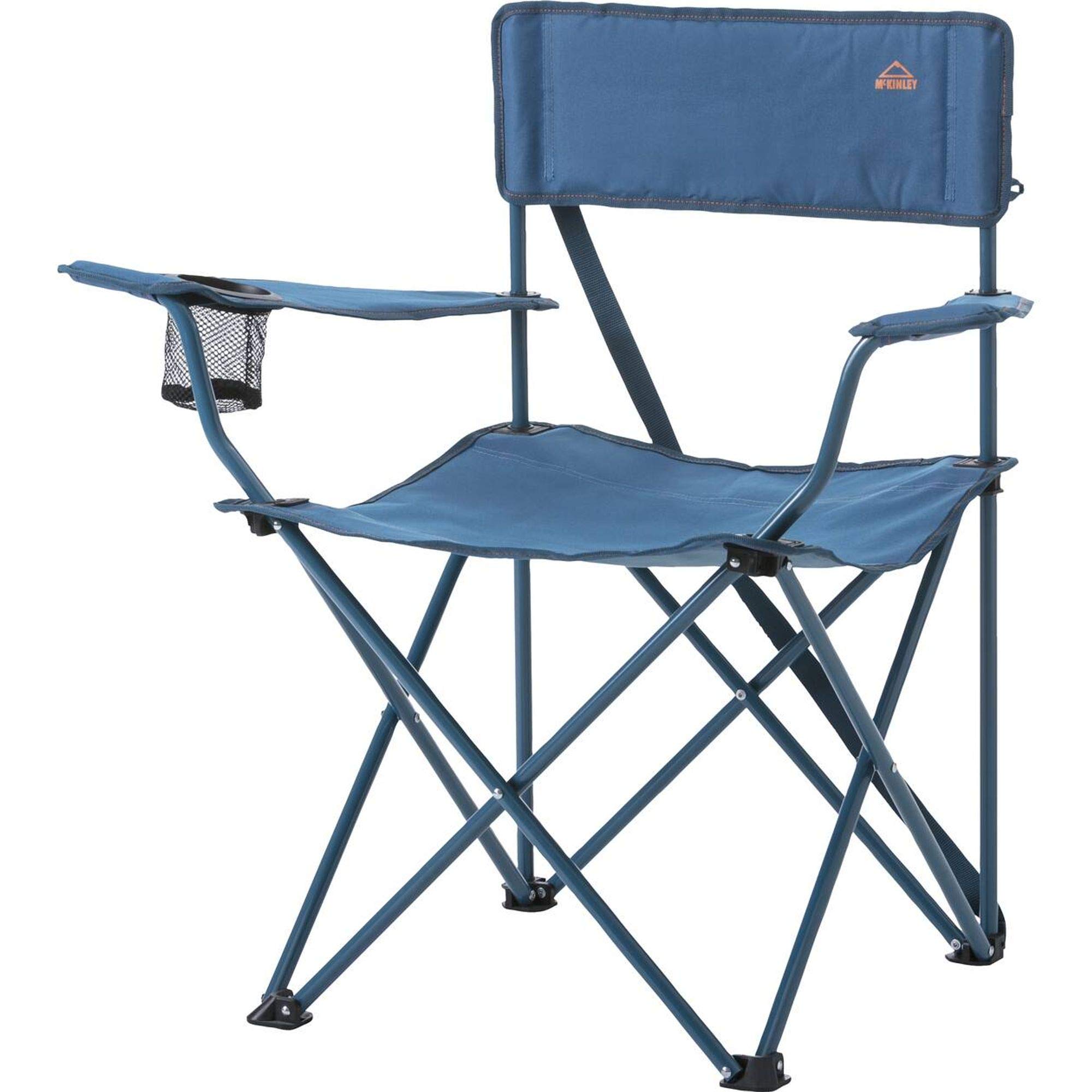 McKinley Camp 110 Faltstuhl Dunkelblau/Blau One Size Sport & Freizeit