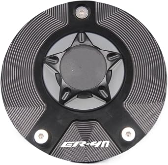 For Kawasaki ER400 ER-4N 2011-2013 ER4N Motorcycle Accessories Fuel Gas Tank Cap CoverLogo Gray