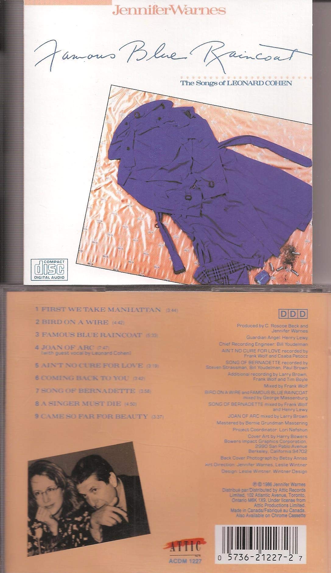 Famous Blue Raincoat [Audio CD]