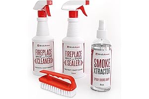Fireplace Soot Cleaner Bricks: Remove Soot & Smoke from Fireplaces, Bricks & Stone
