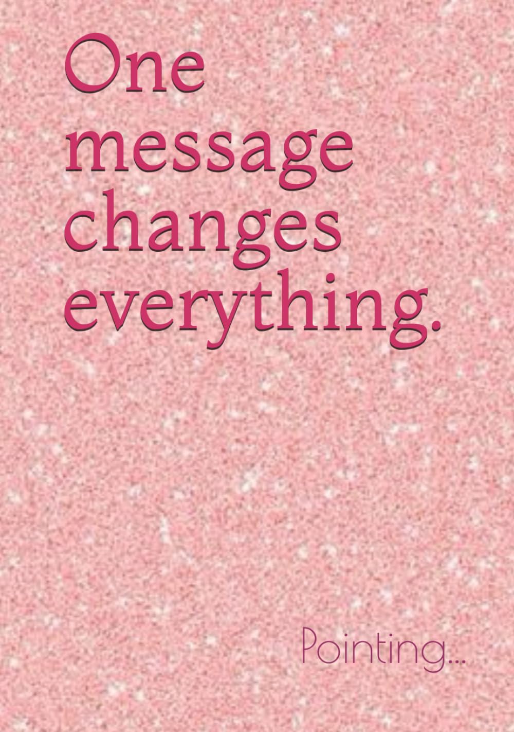 Pointing.: Words from heaven.
