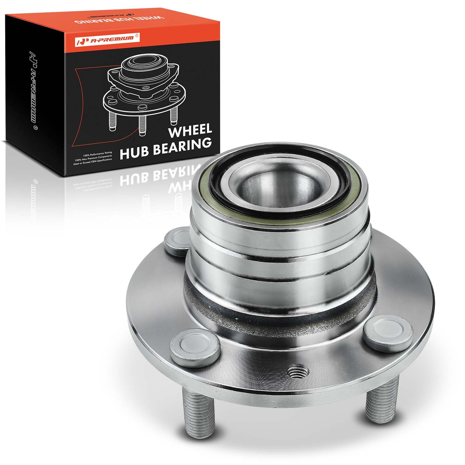 Amazon.com: A-Premium Rear Wheel Bearing and Hub Assembly with 4
