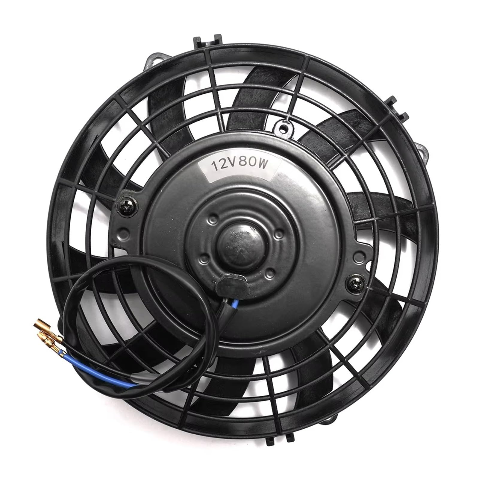 Motor Radiador Ventilador Kit De Montaje De Ventilador De Refrigeración Para Radiador Electrónico De Coche Universal De 7 9 10 12 Pulgadas 12V 80W 2100 RPM(10INCH)