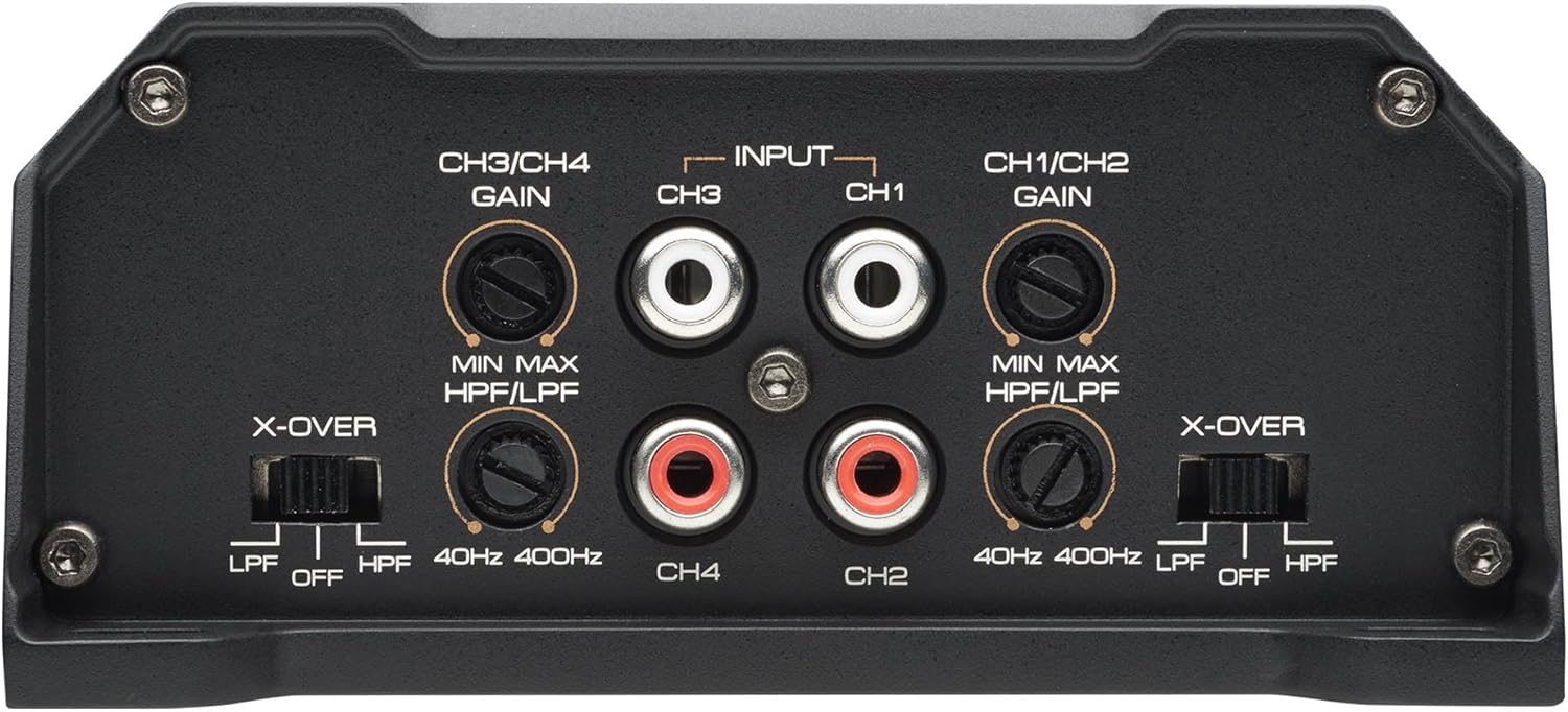 PowerBass PBM-360.4-45Watt x 4 (4 ohm), 90Watt x 4 (2 ohm) Mini Amplifier