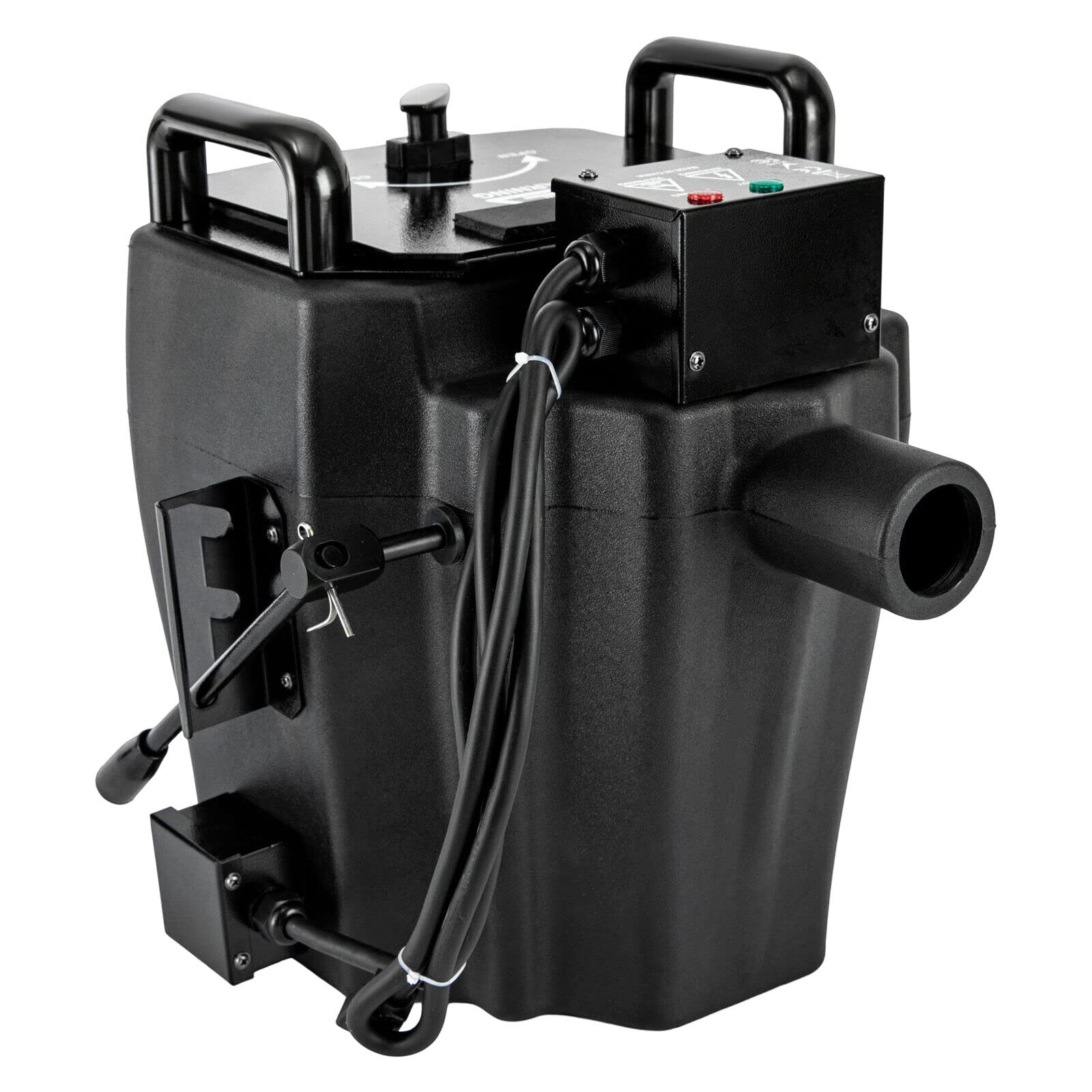 3.5KW Trockeneis-Rauchmaschine, Boden-Nebelmaschine, DJ-Bühne Trockeneis-Maschine, Rauch-Maschine, Bühneneffekt-Maschine mit Rohren für Indoor-Outdoor-Hochzeit-Party-Club-Bühneneffekte