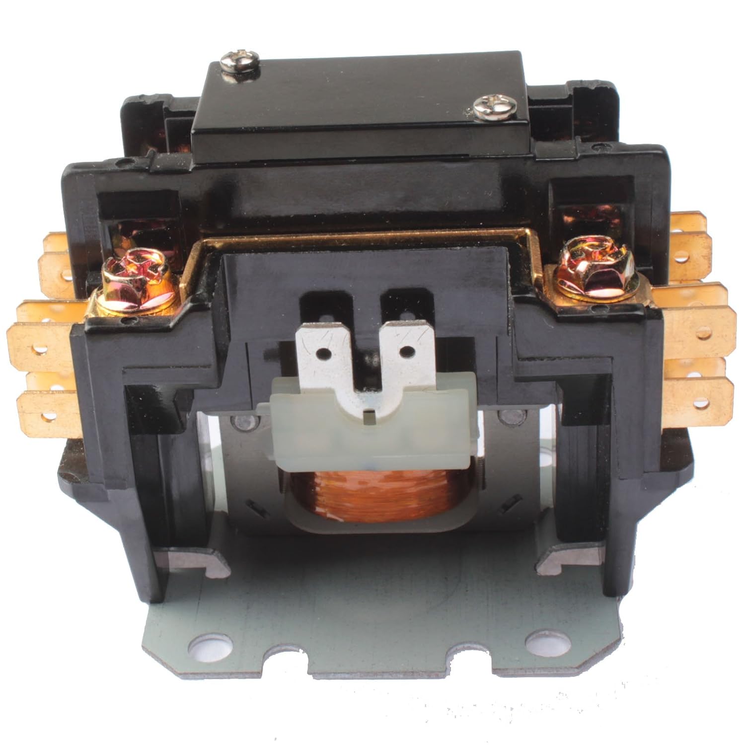 Holdwell SA-1.5P-30A-24V 1 Pole Normally Open Double Make with shunt 20 Amp 25 Amp 30 Amp 24V Coil Definite Purpose Air Conditioner Contactor
