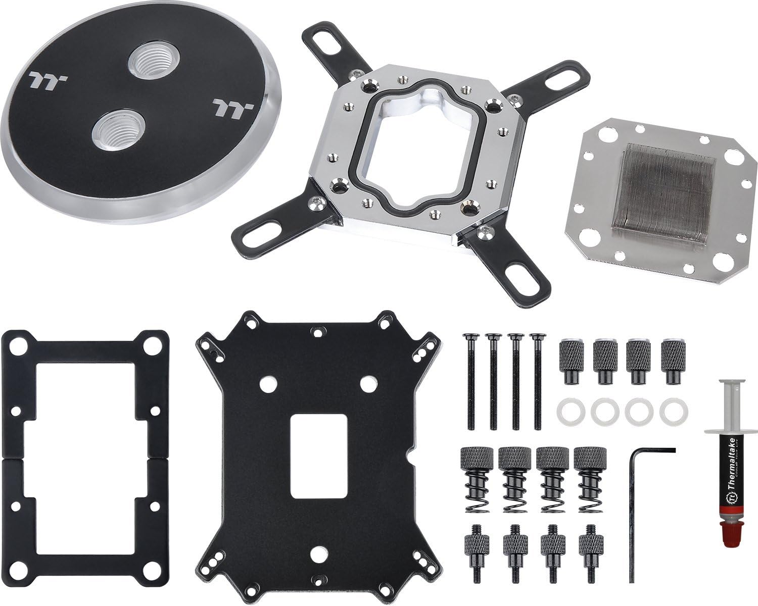 Thermaltake CL-W139-CU00SW-A Pacific W4 RGB CPU Water Block/Liquid Cooling System