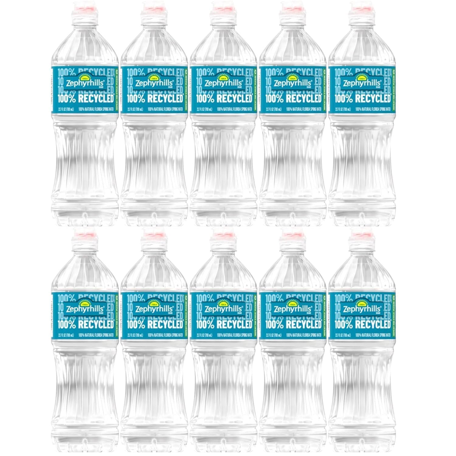 Zephyrhill 100% Natural Spring Water – Pure, Refreshing Hydration- Generic (16.9 Fl Oz (Pack of 20))