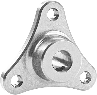 Vgoohobby Aluminum Alloy Slipper Clutch Eliminator Compatible with Arrma 1/8 Kraton Senton Typhon Outcast 1/7 Felony Infraction RC Car Upgrade Parts (Silver)