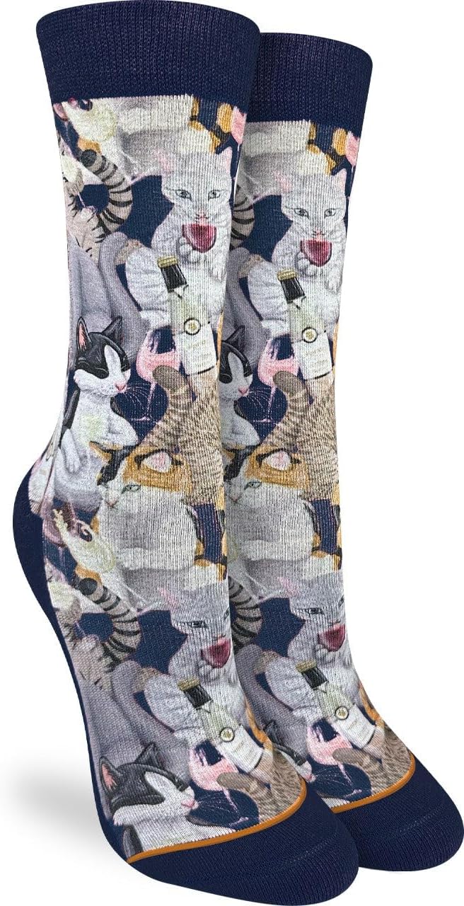 Good Luck Sock Men's American Flag & Presidents Socks, Adult