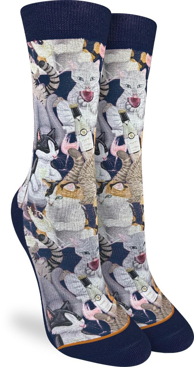 Good Luck Sock Women's Breaching Orcas Socks, Adult, Shoe Size 5-9 — view 113