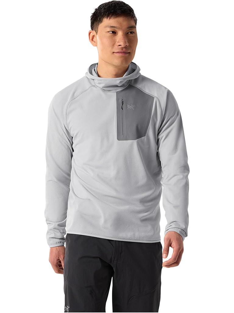 Gray Arc'teryx Delta Pullover Hoody