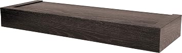Hillman HIGH & MIGHTY 515603 Modern 18" Floating Shelf Holds up to 15lbs, Easy Tool-Free Dry Wall Installation, Flat, Retail Packaging, Espresso, Ideal for Holiday Décor: Buy Online at Best Price in UAE