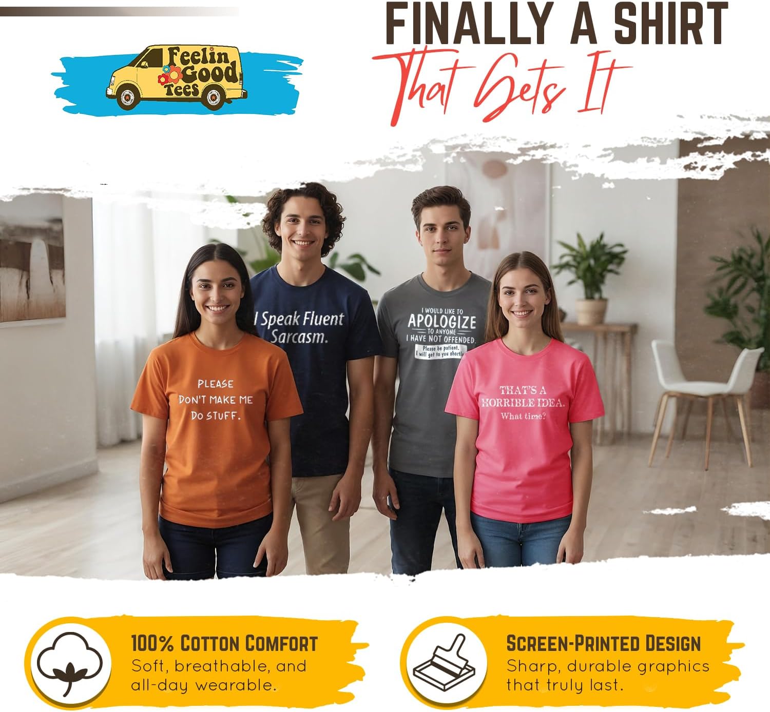 to Anyone I Have Not Offended Funny Mens Graphic Tee | Cool Sarcastic T Shirt for Men | Novelty Sarcastic Funny T Shirt - Image 3