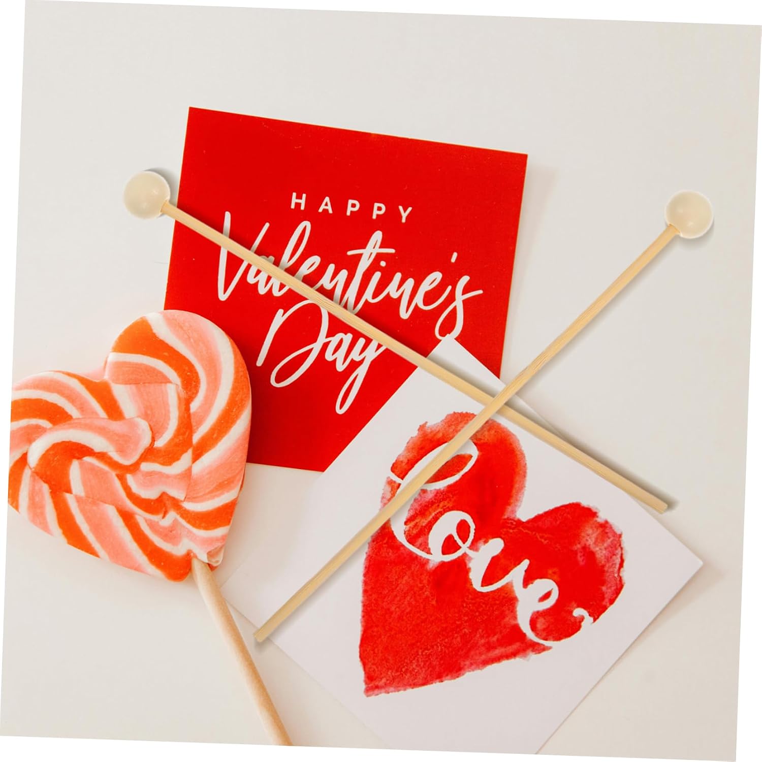 200pcs Ball End Wooden Swizzle Sticks Drink Stirrer Sticks for Cocktails Cakes and Desserts Safe for Food Use for Weddings and Parties