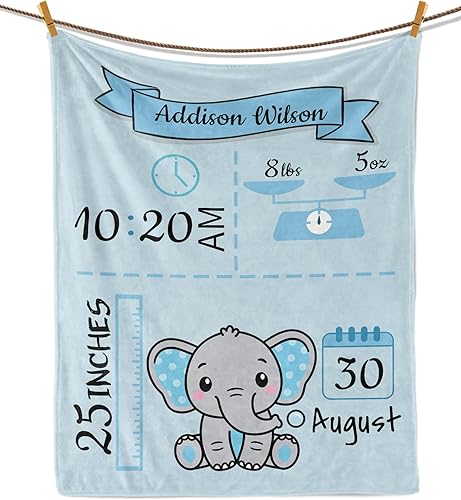 Manta de bebé personalizada para niños y niñas, mantas de bebé unisex personalizadas con nombre e imagen, regalos para recién nacido, nueva mamá,