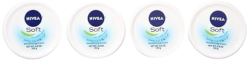 Vista 41 de NIVEA Crema hidratante suave y refrescante para cara, cuerpo y manos, ligera, no grasosa, hidratante corporal de 48 horas con aceite de jojoba