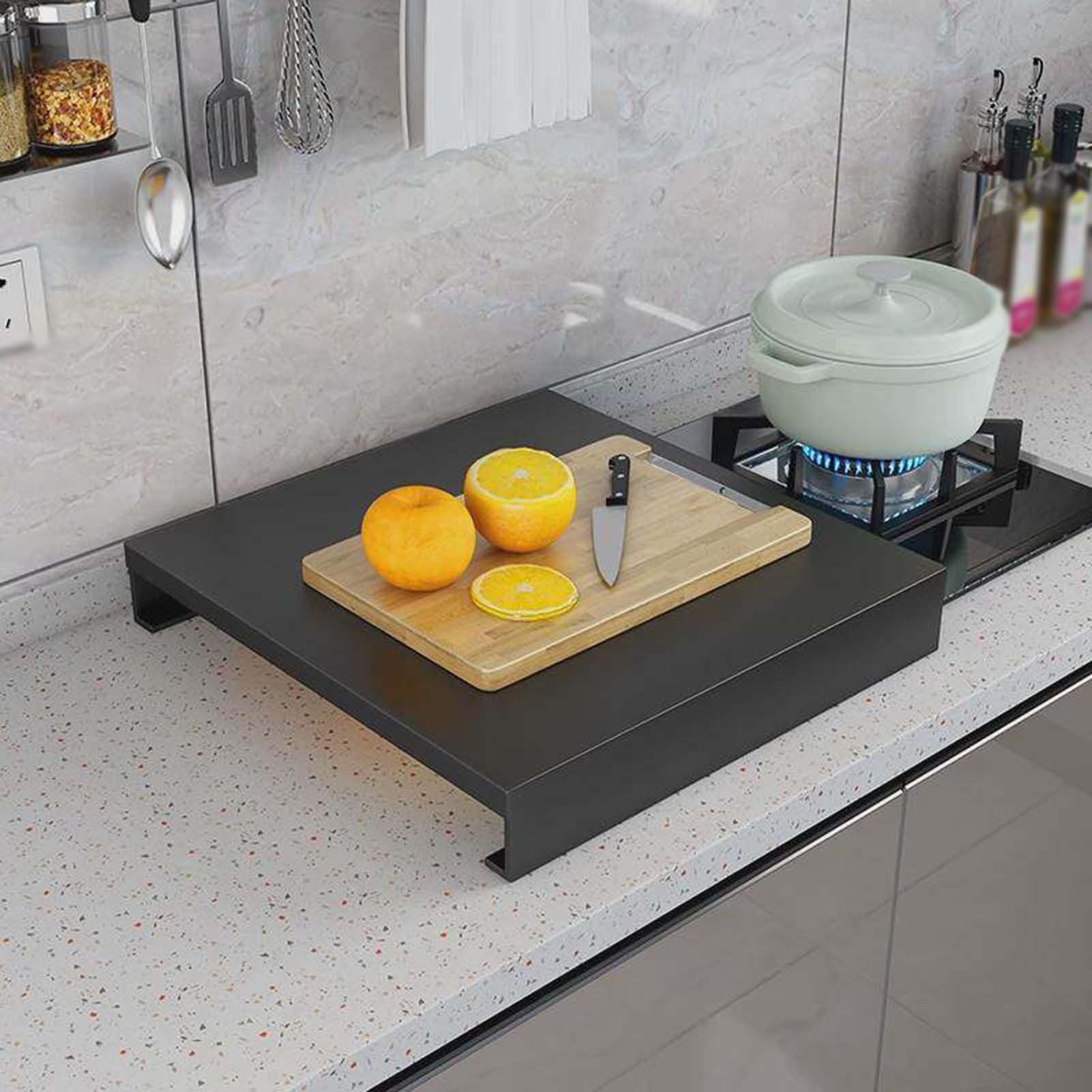 Placa cubierta estufa gas tipo abierto, cubierta superior de estufa gas | Fácil de limpiar y garantiza un largo plazo, for picar verduras y preparar alimentos.(35x45x9cm)
