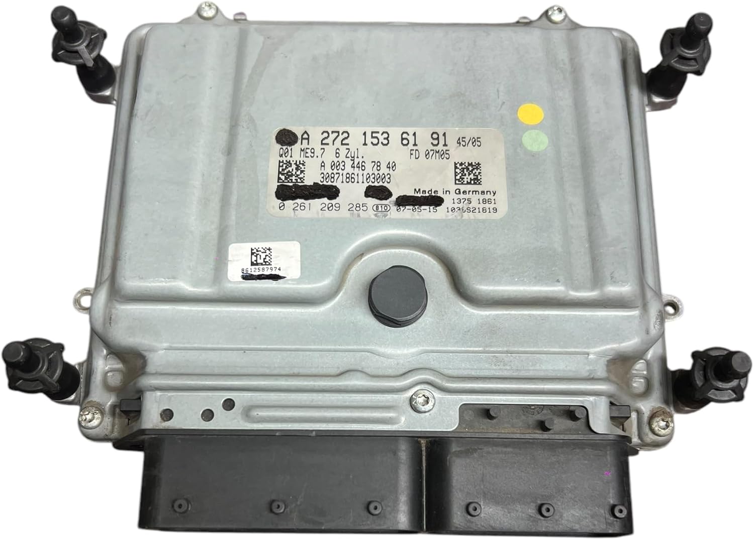 2007-2008-2009 Compatible with Mercedes R350 ECM Electronic Engine Control Module OEM 2721536191 Used