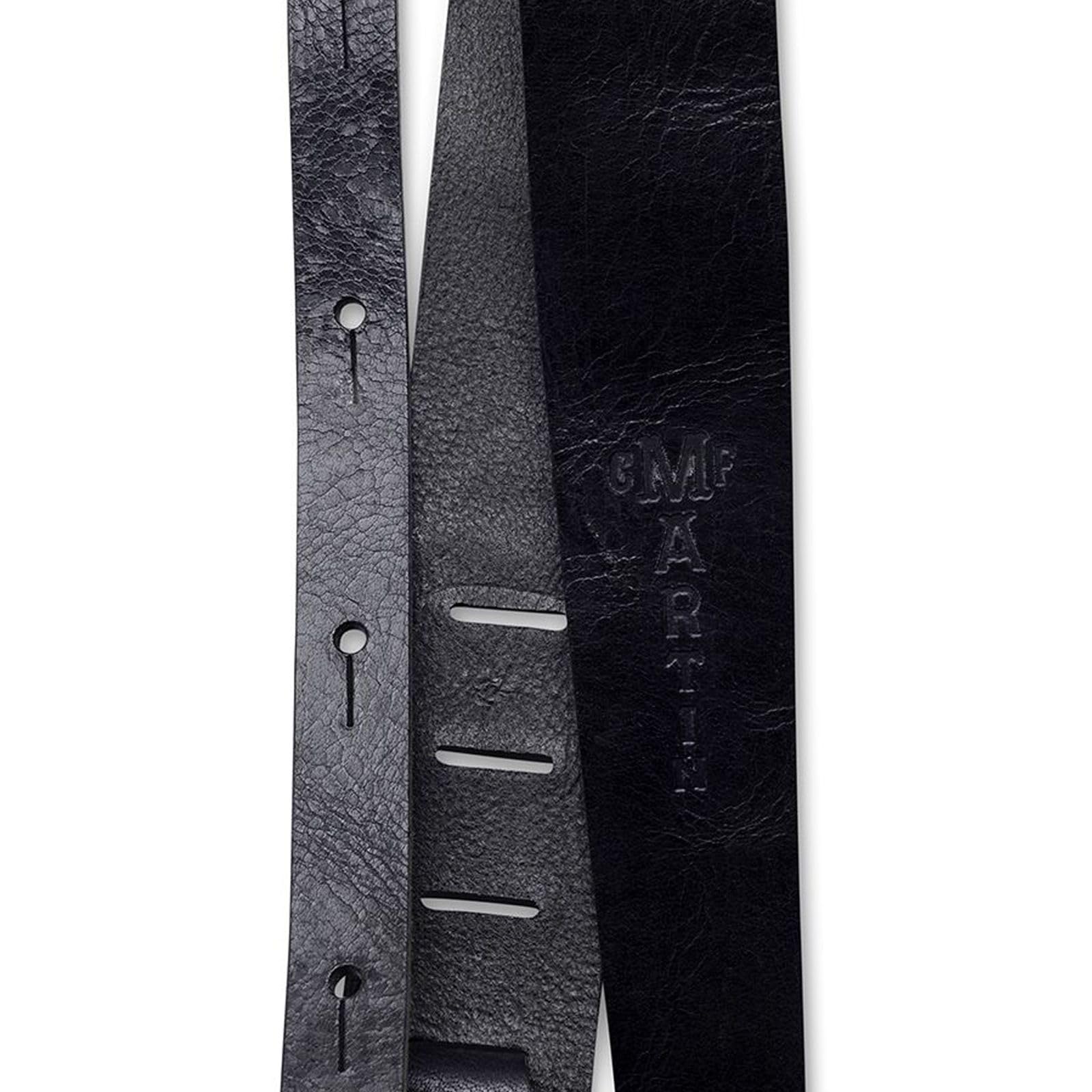 Amazon | [マーチン] Vintage Leather Straps Black 18A0064