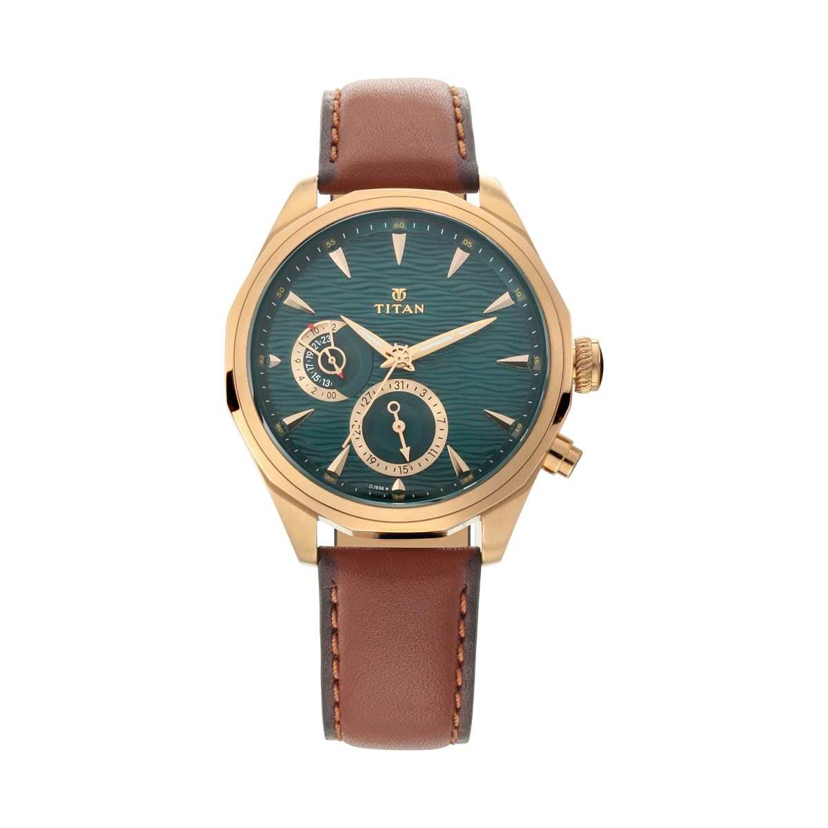 Titan Maritime Analog Green Dial Men's Watch NM1829QL01/NN1829QL01/NP1829QL01