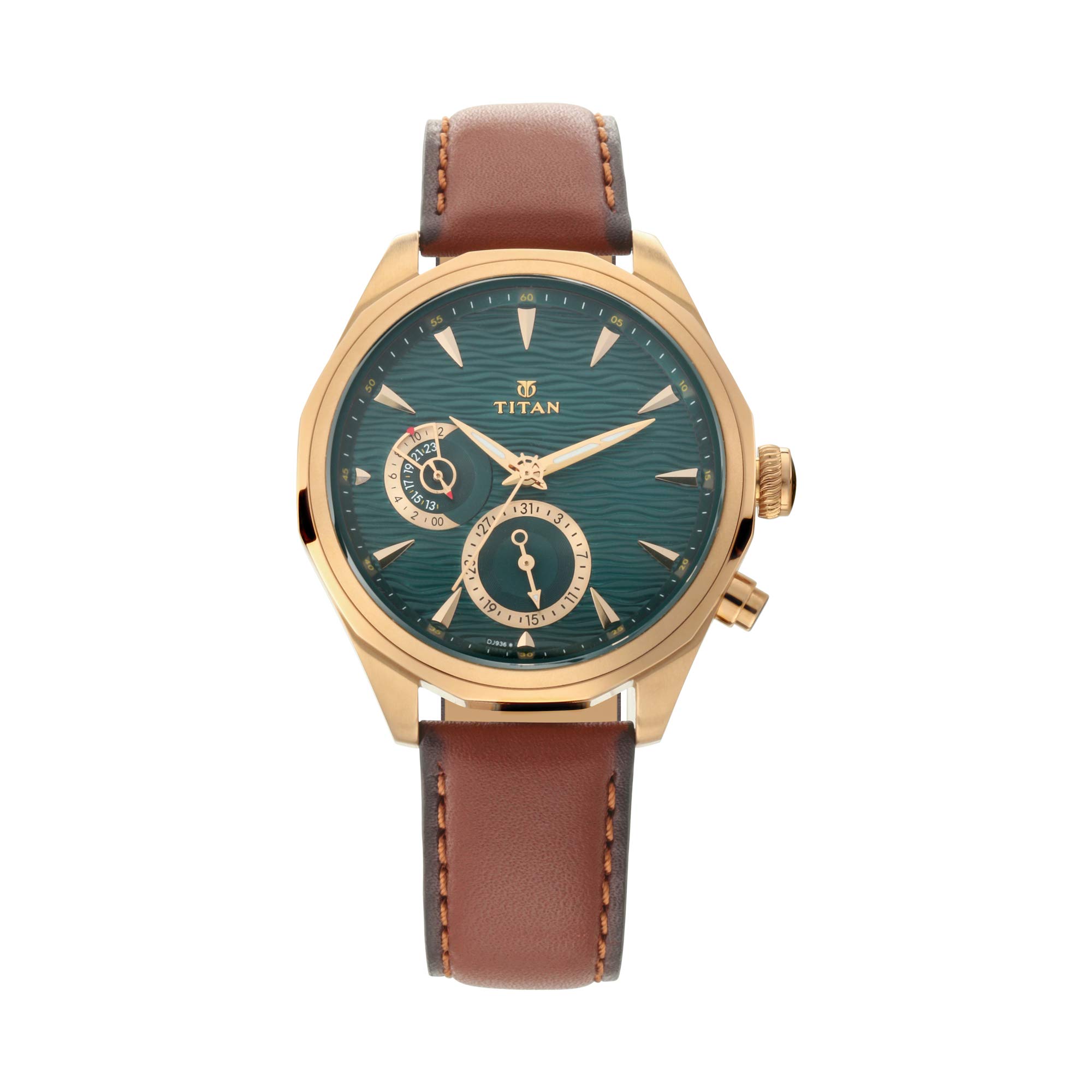 Titan Maritime Analog Green Dial Men's Watch NM1829QL01/NN1829QL01/NP1829QL01