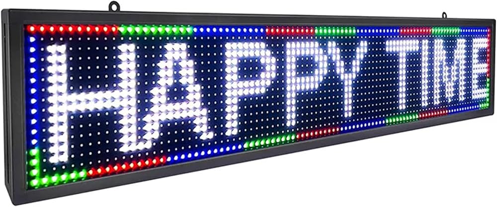 ②LED電光掲示板 表示板 多色 壁掛け式 大型 LEDサイン 看板ディスプレイ ②LED電光掲示板 表示板 多色 壁掛け式 大型 LEDサイン 看板