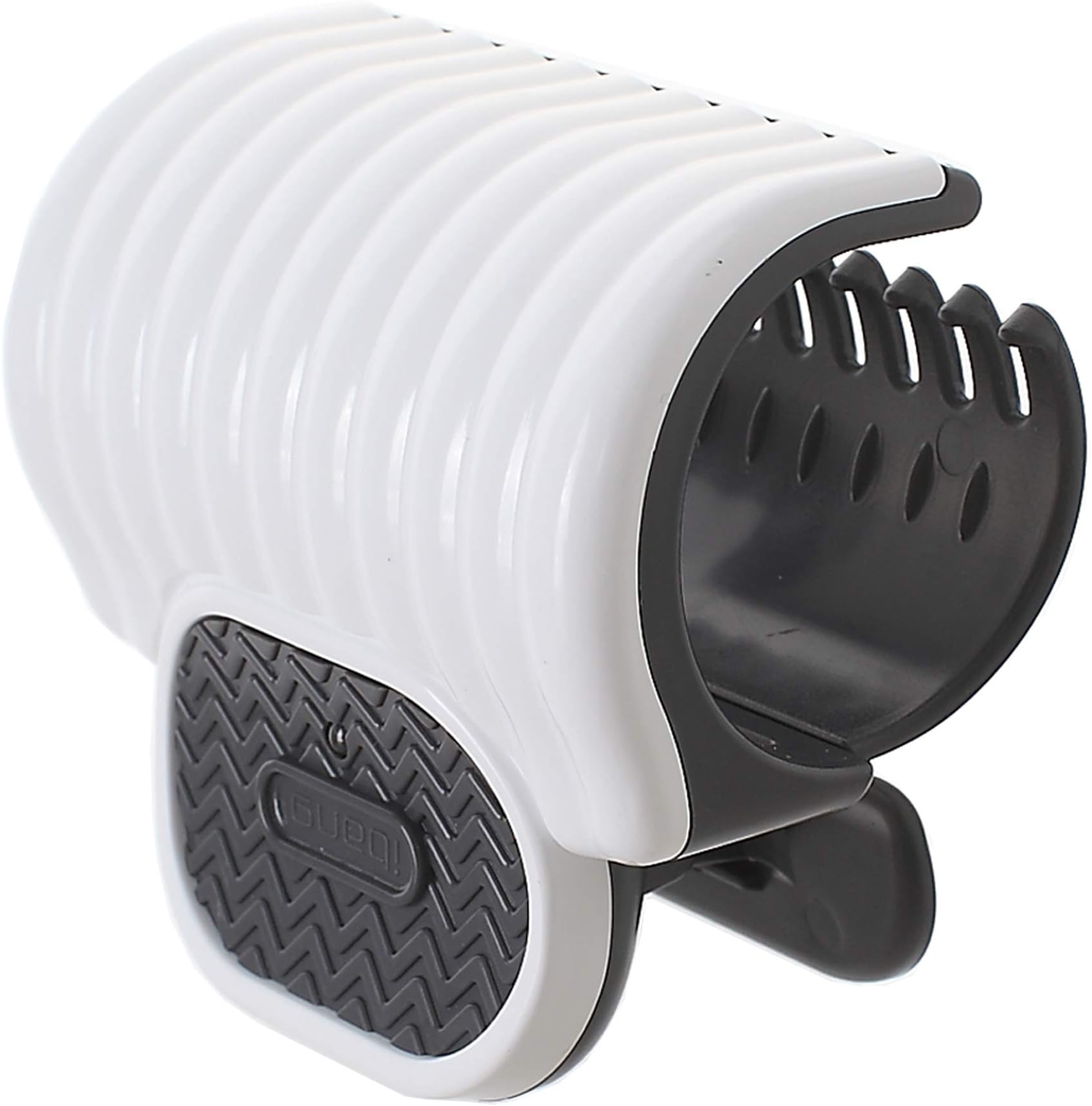 iBang Portable Instant Heat Hot Roller Clip temp 80℃ 176℉ - Natural Wave Hair Bang Curler for Travel Work at voltage,ampere 5V,2A, not 5V,1A (Milk White)
