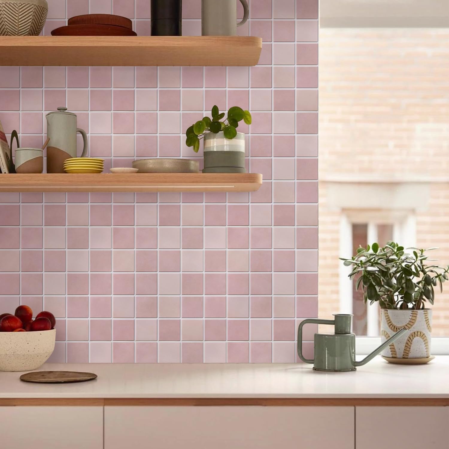 Commomy Peel and Stick Tile Backsplash - 10 pcs image 2