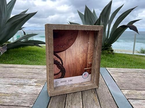 Vista 35 de Shadow Box - Marco de fotos de madera natural de 12 x 16 pulgadas con parte trasera de lino para recuerdos, alfileres, premios, medallas, entradas