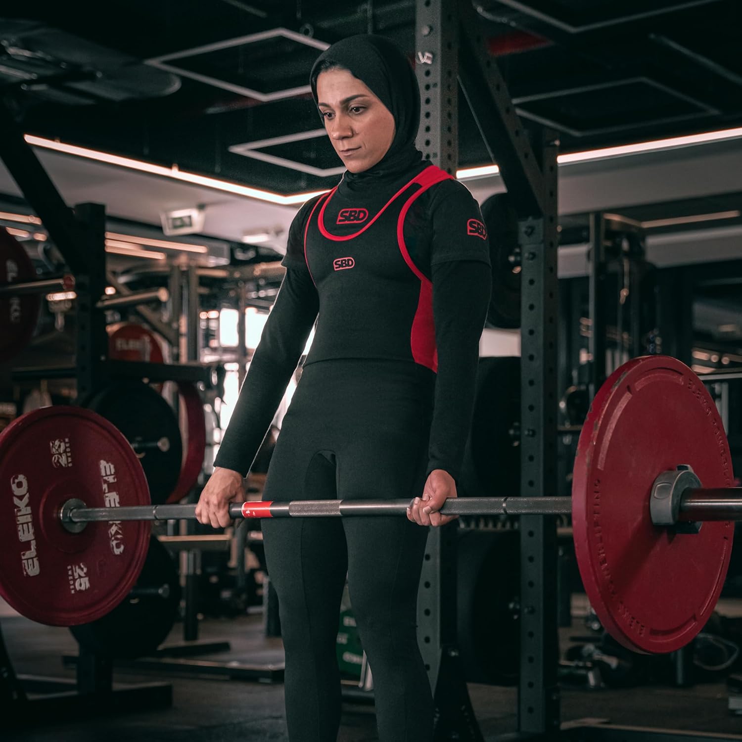 SBD Women’s Full Length Powerlifting Singlet – IPF Approved Singlet – Durable Lifting Suit Made in Great Britain