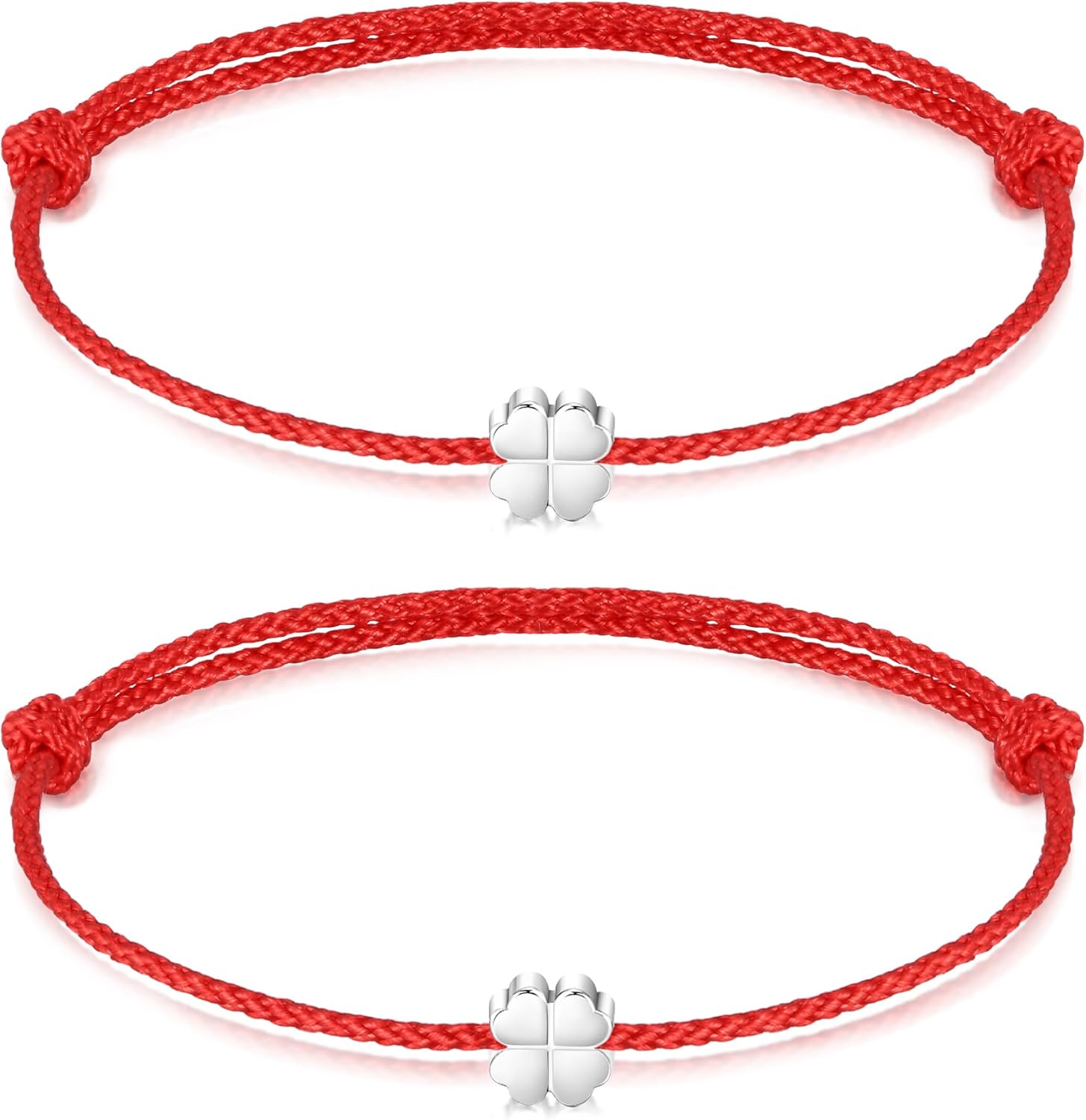 925 Sterling Silver Cross Red String Bracelets for Women, Red Bracelet for Protection, Boyfriend girlfriend bracelets, Dainty Good Luck Birthday Gift for Women Men Mother Daughter Son Best Friends Jewelry Matching Couple Promise Bracelets