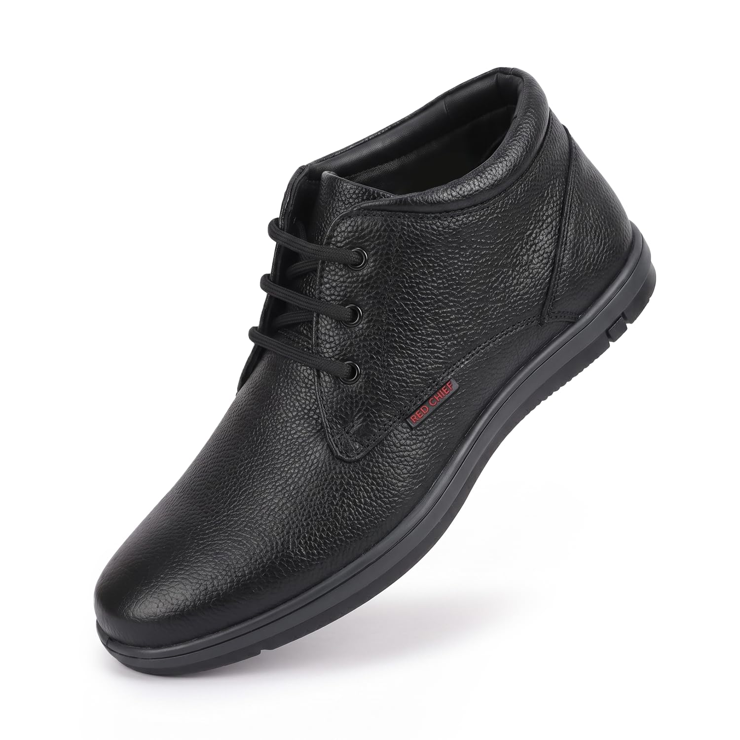 Red Chief Leather with Lace Formal Ankle Shoes for Men RC3467