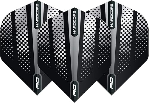 Miniatura 2 de RED DRAGON Hardcore Radical Dart Vuelos - 4 juegos por paquete (12 vuelos de dardos en total)
