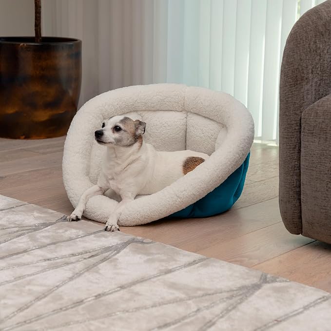 Cama Redonda para Perro Pequeño Lavable miniatura 5